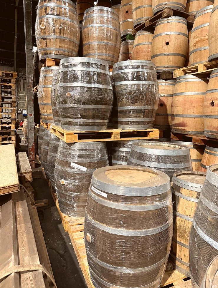 Spirits,22 oak barrels,Wood origin : ,France Origin