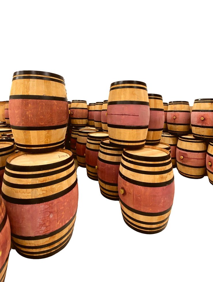 Vin Rouge,21 fûts,Provenance bois : ,France