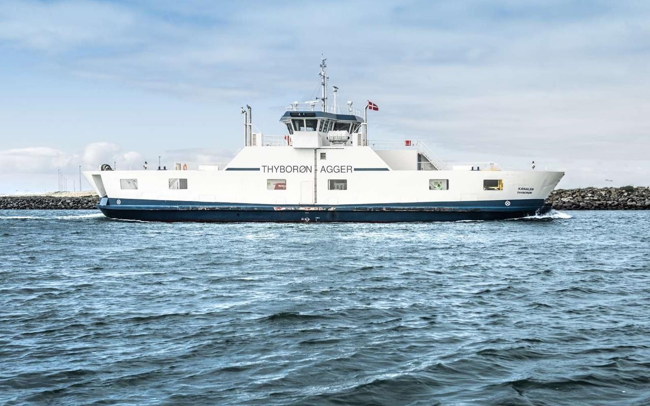 Færgen Kanalen, Thyborøn