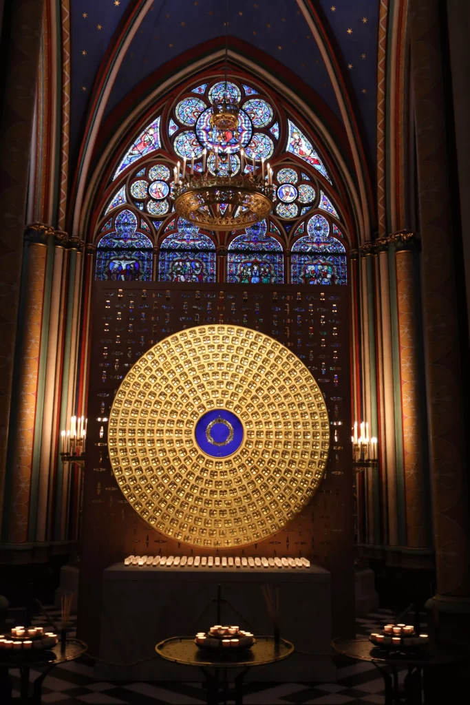 reliquaire couronne d'épines notre dame