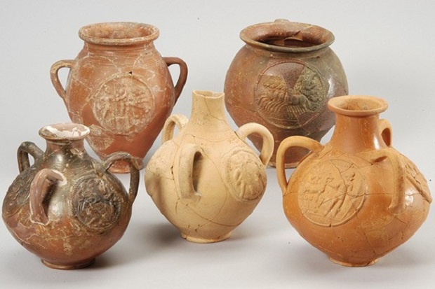 Différentes céramiques gallo-romaines