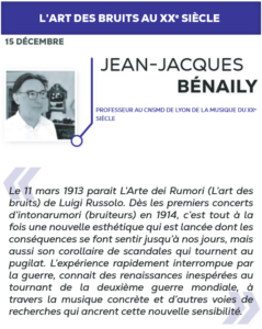 Jean-Jacques Benaily CNSMD Lyon