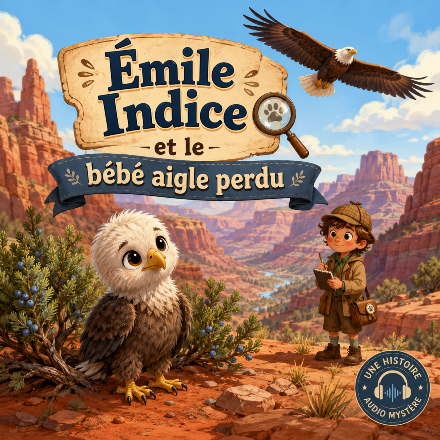 Émile Indice et le mystère de l’aigle perdu episode artwork