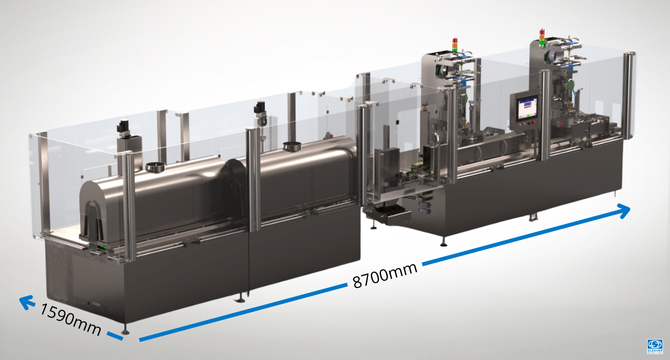 Eco-designed monobloc packaging machine to reduce the carbon footprint of your packaged products