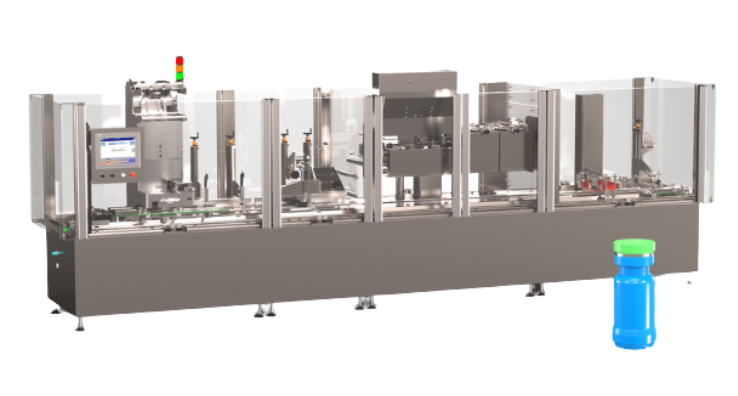 A packaging machine to ensure the safety and protection of your cytotoxic products in glass vials or flasks
