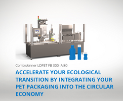 Une machine de conditionnement pour accélérer votre transition écologique en intégrant des emballages PET à l'économie circulaire