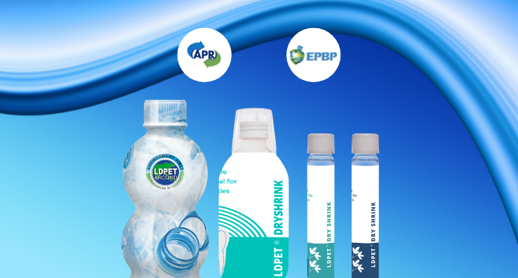 A sustainable label to allow the closed-loop bottle-to-bottle recycling of PET Packaging