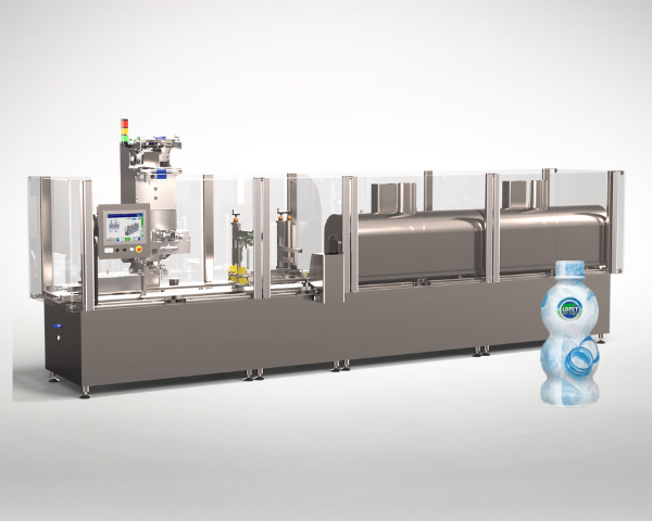 A low consumption packaging machine to integrate your PET containers into the circular economy