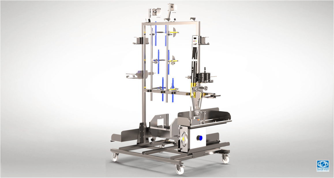 A mobile tool trolley allows to secure and organize the tools necessary for the production