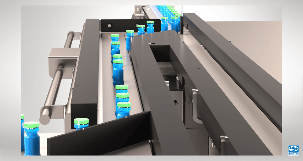A line clearance module prevents products from spoiling or deterioratingon on the conveyor belt during unscheduled machine or production line stops
