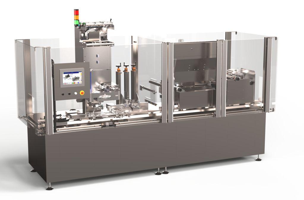 Packaging Equipment including the application and shrinking  Modules of Sleeve Labels