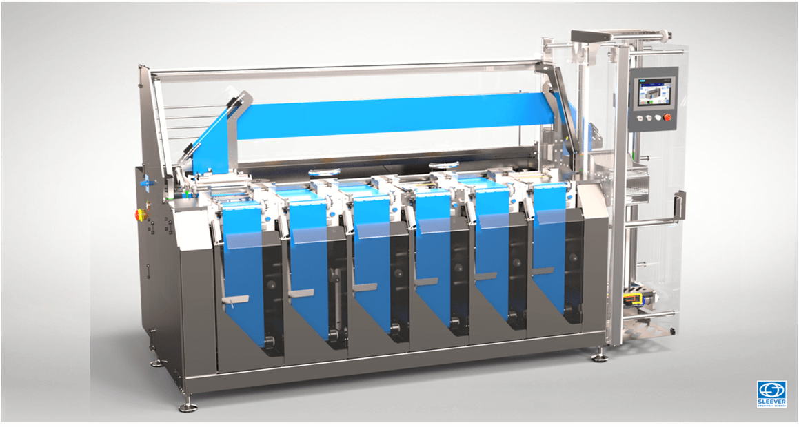 A multi-reel magazine allows the automation of reel splicing without interrupting the production