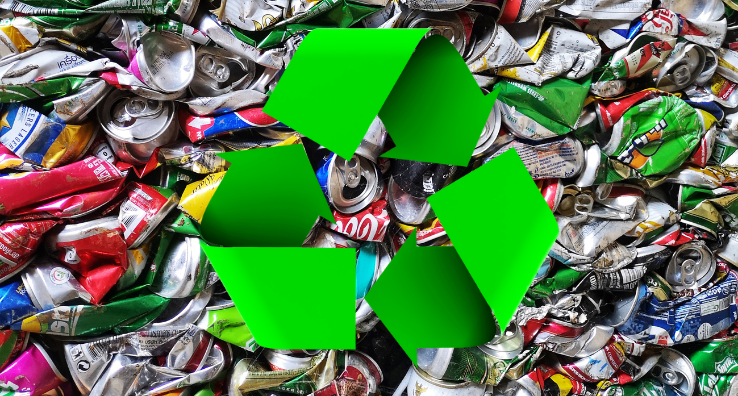 Optimize the recycling of aluminum shrink sleeved cans