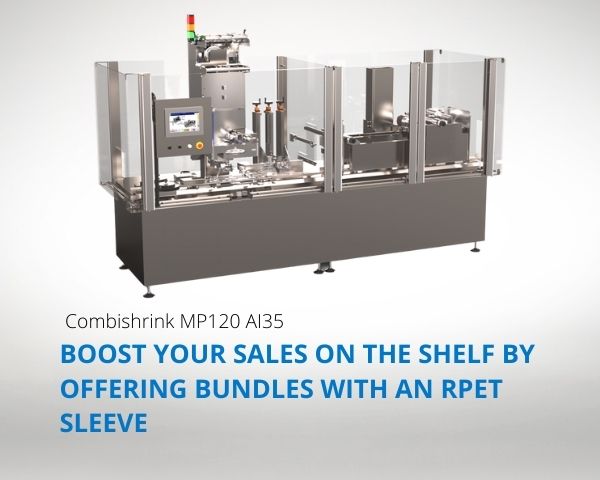 The Combishrink MP120 packaging machine for your bundling operations