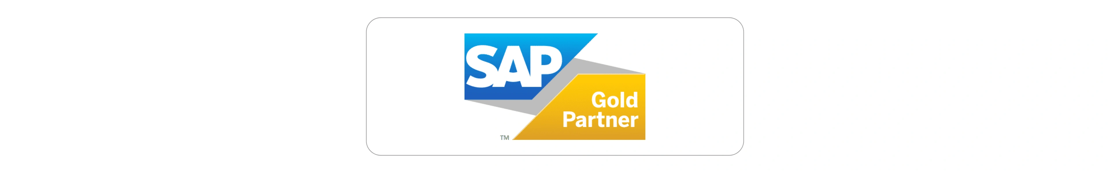 Logo of SAP Gold Partner