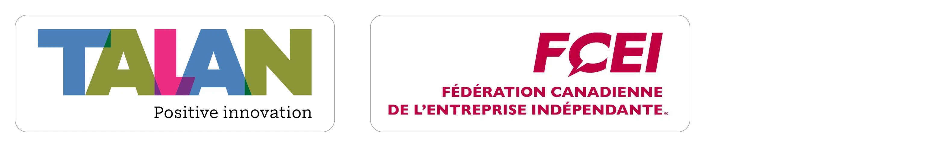 Logos de FCEI et Talan