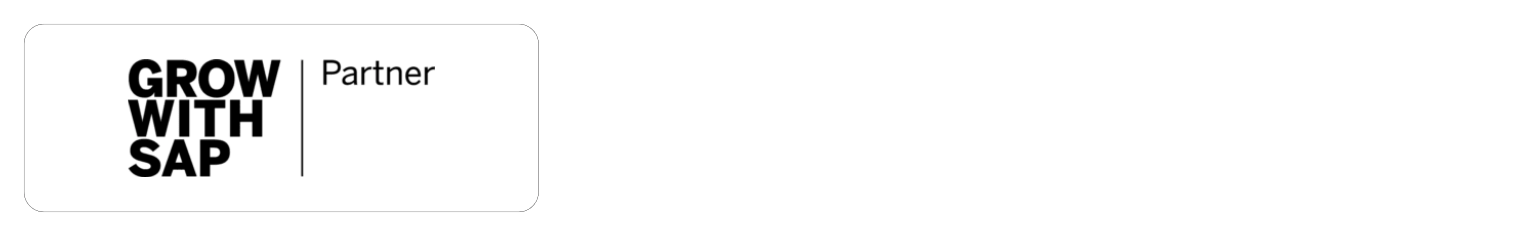 Grow with SAP Logo