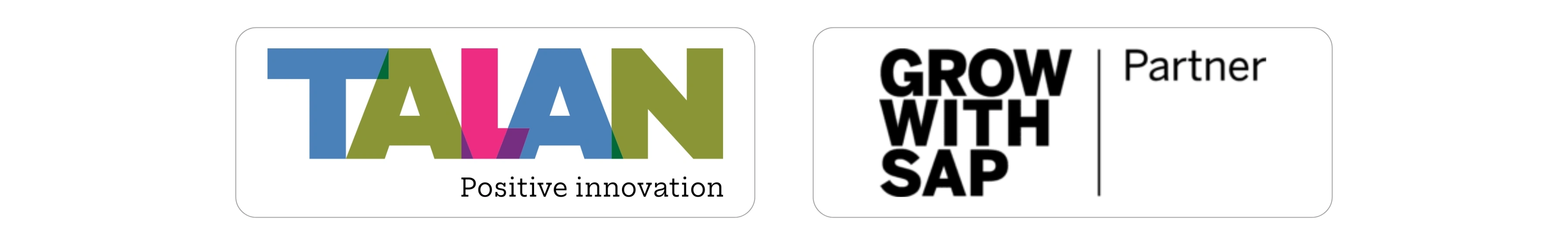 Grow with SAP and Talan Logo
