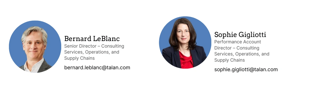 PProfile pictures of Bernard Leblanc and Sophie Gigliotti