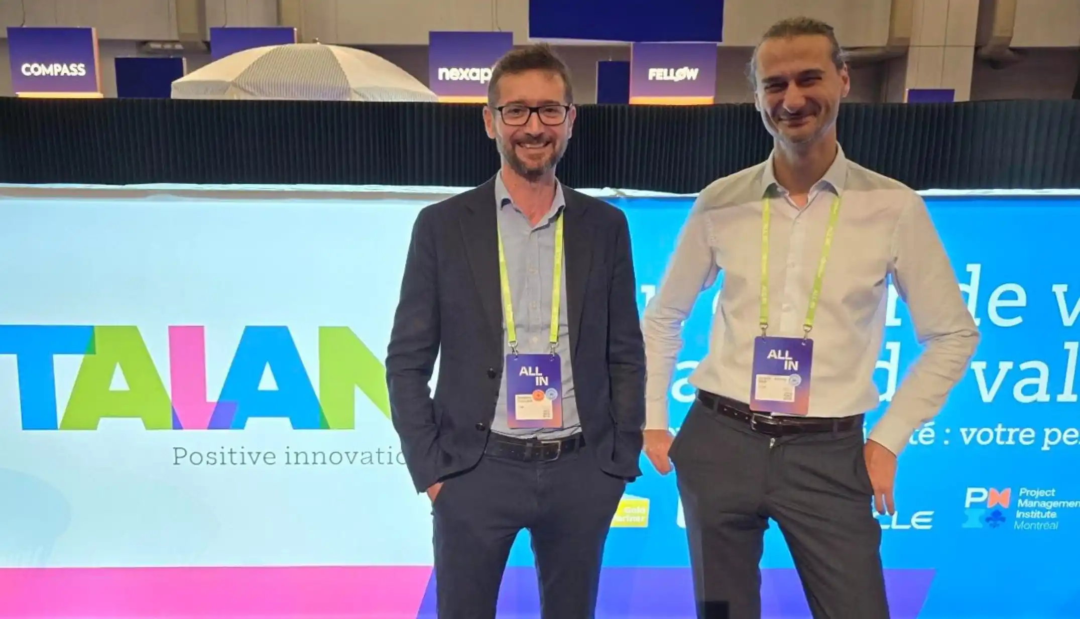 Talan experts at the ALL IN conference