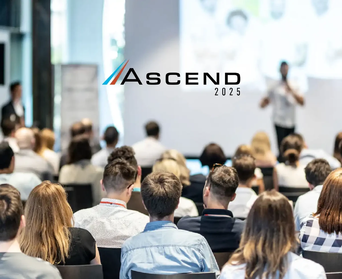 Ascend 2025 webinar conference with people
