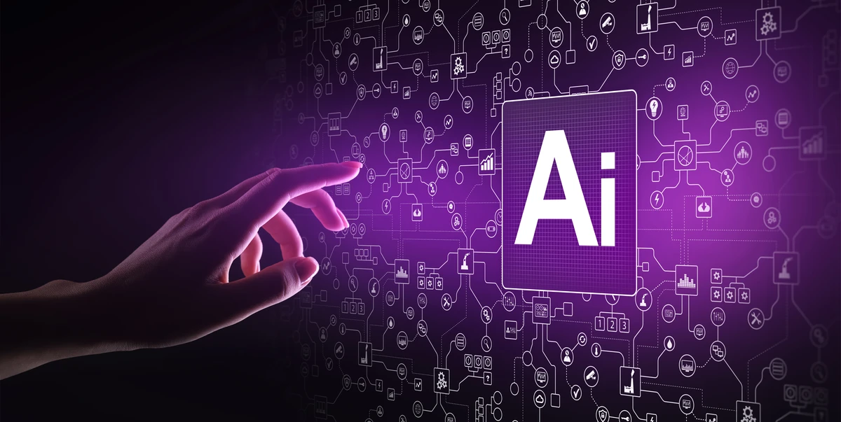 Artificial Intelligence (AI) Machine Learning Big Data Concept