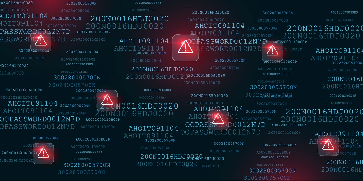 Security Password Hacking Protection Alert