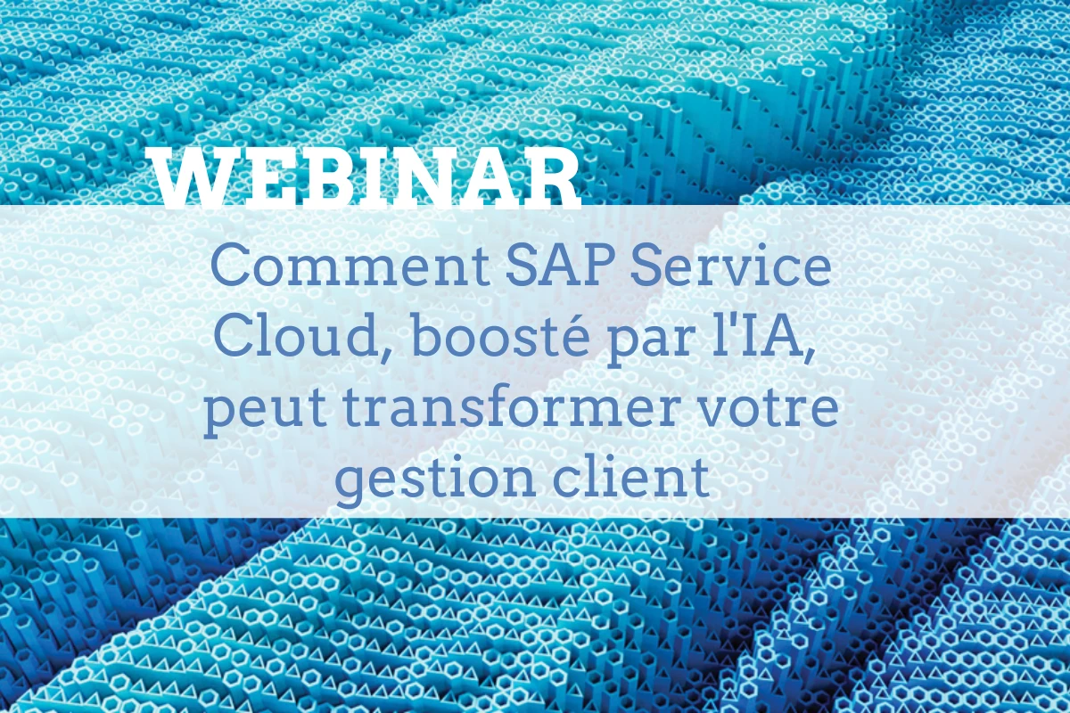 Webinar SAP Service Cloud et IA