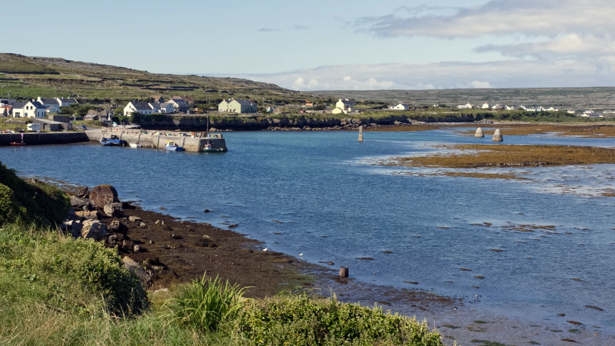 A picturesque town in Ireland