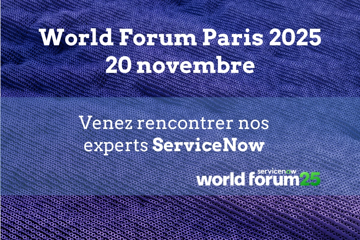 Visuel Talan au salon World Forum 2025 Paris