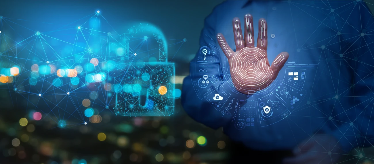 Data Security concept for network and Internet services 