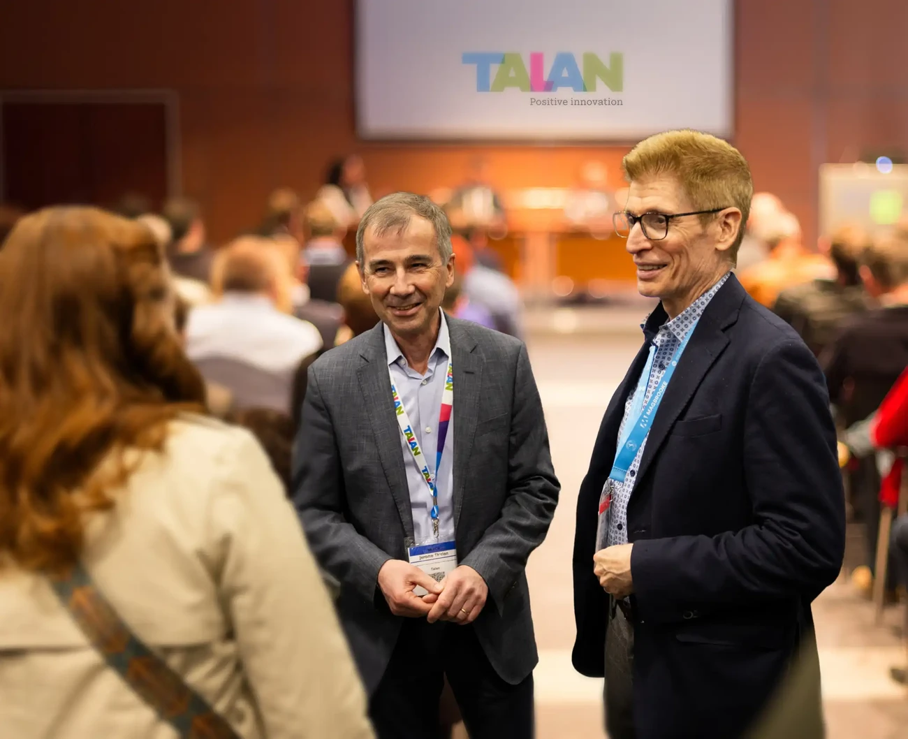 Talan experts in conference room