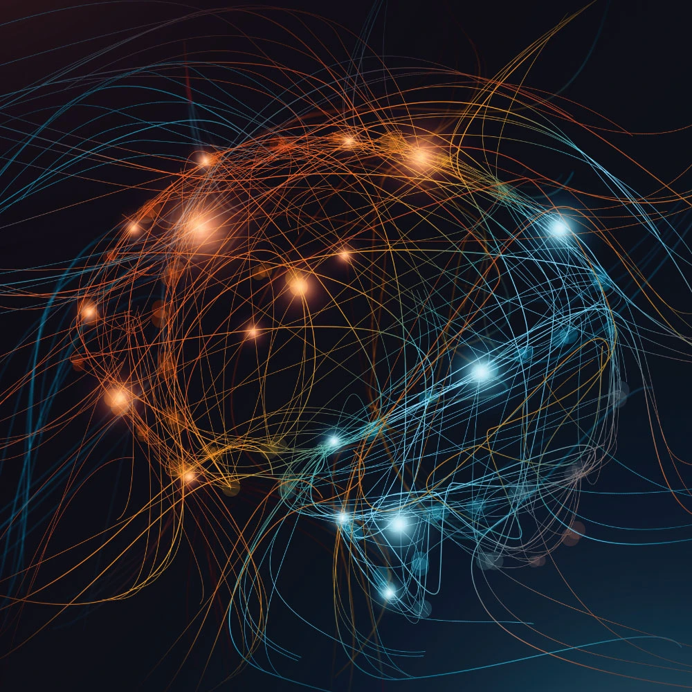Conceptual illustration for AI concept