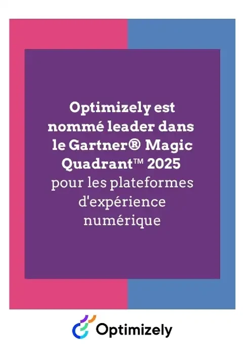 preview - Optimizely named a Leader in the 2025 Gartner® Magic Quadrant™ for Digital Experience Platforms for the sixth consecutive year