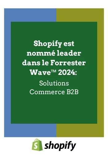Page de couverture du rapport de fournisseur de Shopify