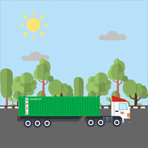 Camion ramassage des déchets