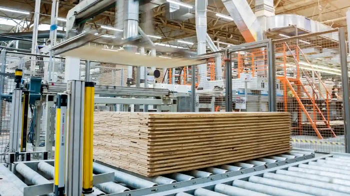 Industrial milling plant