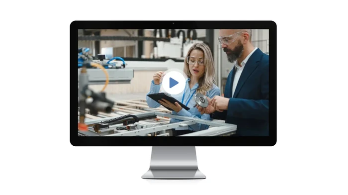 Aperçu du webinaire sur un iMac