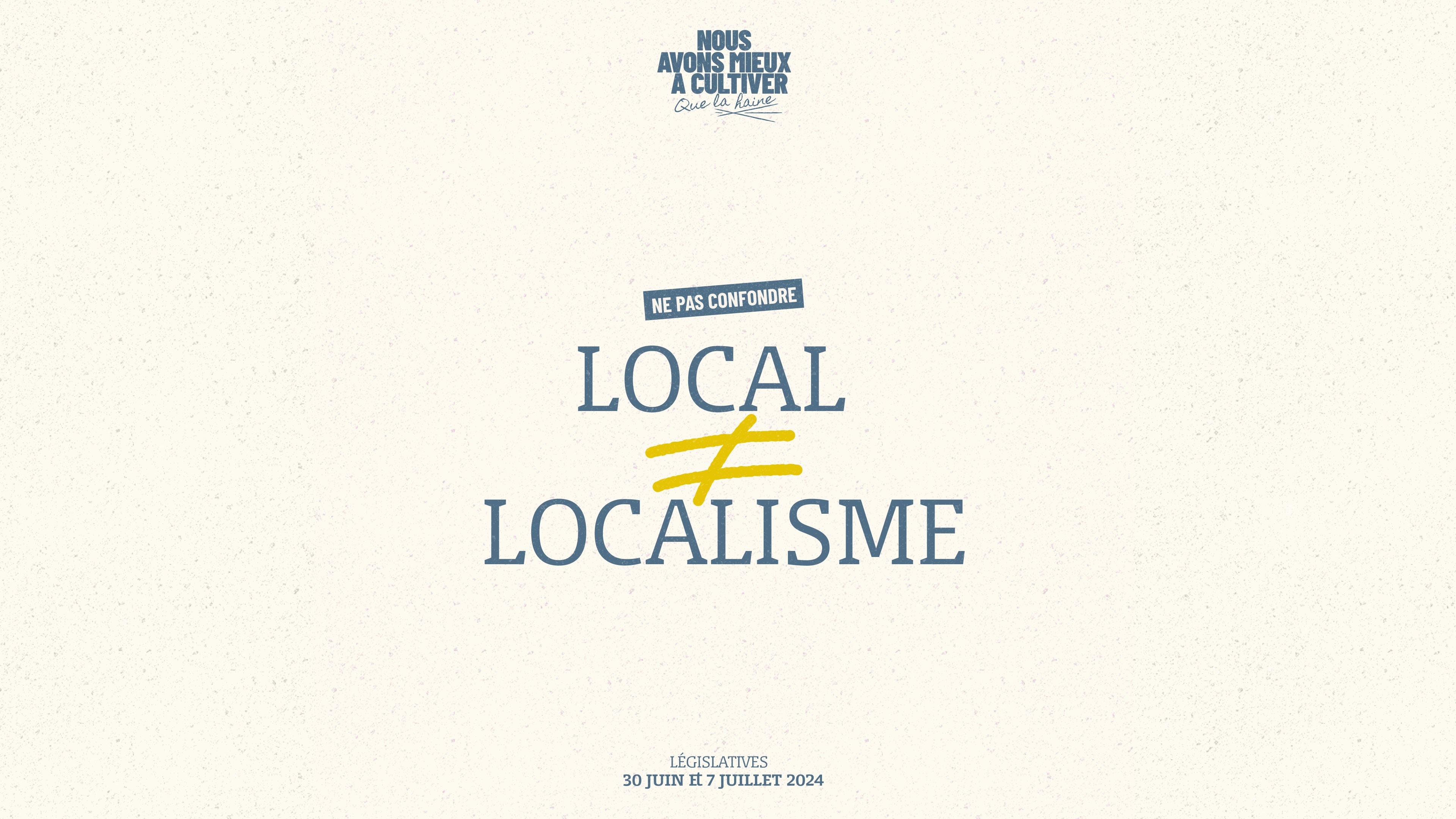Local ne rime pas avec préférence nationale — Terre de Liens