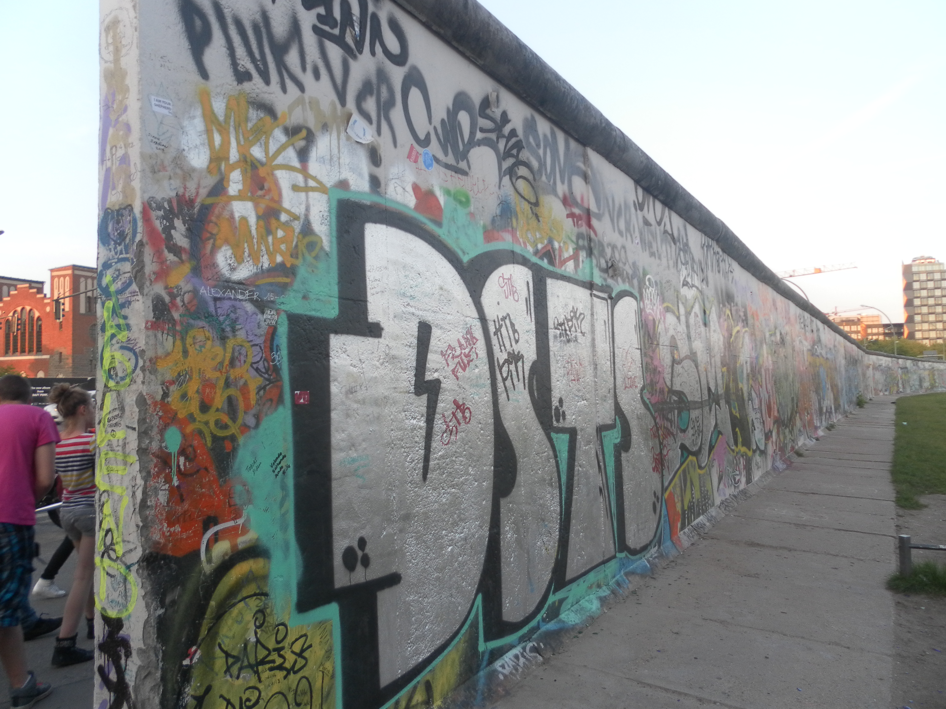 Expression artistique Mur de Berlin
