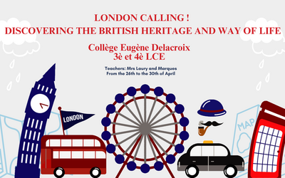 Image du projet London Calling: LCE Collège Delacroix speaking !