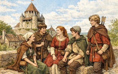 Image du projet En route pour le Moyen-âge avec les 5e du Cèdre