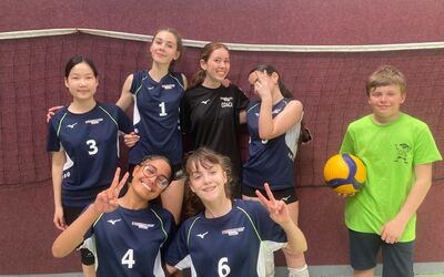 Image du projet L'équipe féminine de Volley au championnat de France de Basket