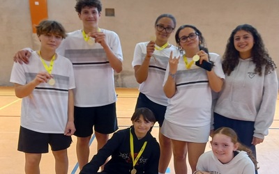 Image du projet L'Archet en route pour le championnat de France de Badminton UNSS