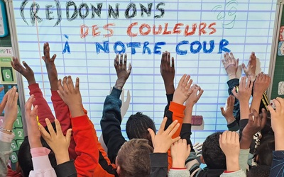 Image du projet (Re)donnons des couleurs à notre école 