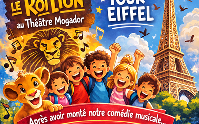 Image du projet Les CE2 & la comédie musicale du ROI LION à PARIS