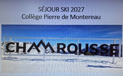 Image du projet Voyage au ski des élèves de 5e du collège Pierre de Montereau Année 2026/2027