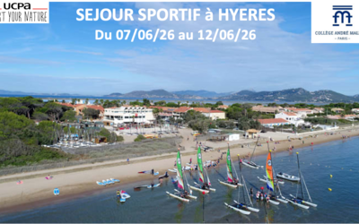 Image du projet Séjour sportif à Hyères pour les élèves de 5ème