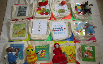 Image du projet Sacs à albums voyageurs de l'Ecole Condorcet