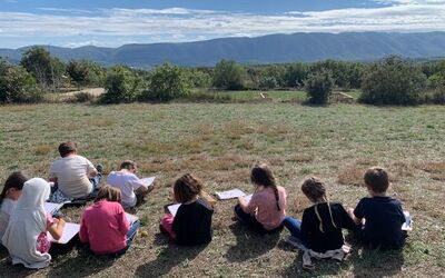 Image du projet Aire Terrestre Educative de l'école de Viens